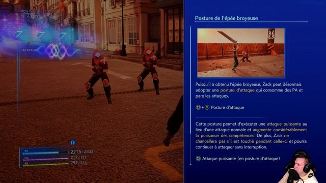 Final Fantasy 7 Crisis Core Reunion Let's Play FR PS5 4K Adieu mon ami Partie 9 смотреть онлайн