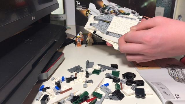 Lego Star Wars A-Wing 75248 Speedbuilding смотреть онлайн