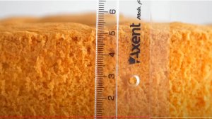 Бисквит на растительном масле без разделения яиц. Высокий, пышный, умеренно влажный