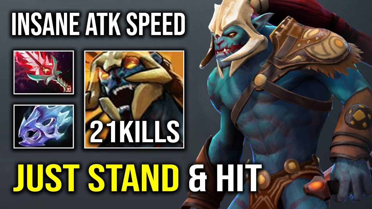 How to Play Huskar By Just Stand & Burn Attack Speed with 1v5 Moon Shard Deleted Mid Dota 2 смотреть онлайн