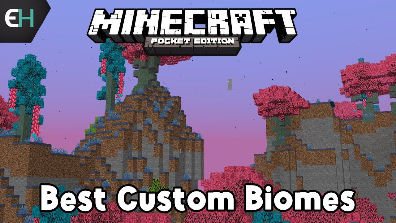 MCPE Best Custom Biome Addon? | Pure Fantasy Addon Showcase (Hindi) смотреть онлайн
