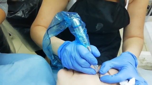 Перманентный макияж век и губ в технике нанонапыления смотреть онлайн