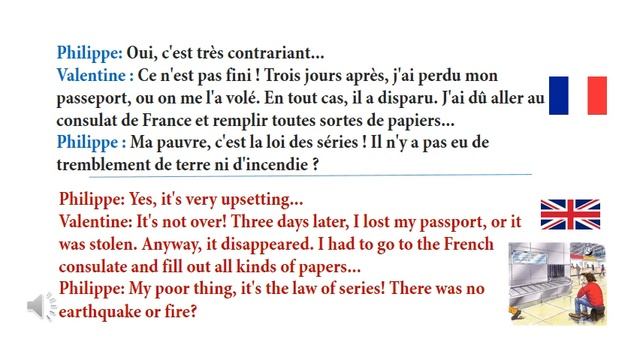 French Conversation with English Translation/ Compilation 3 (Part 51_ 75) _ dialogues en français смотреть онлайн