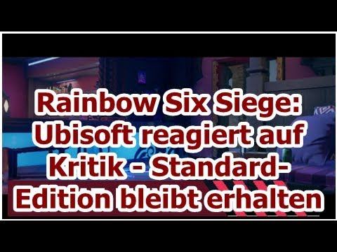 Rainbow Six gewinnt: Ubisoft reagiert auf Kritik-Standard Edition bleibt intakt смотреть онлайн