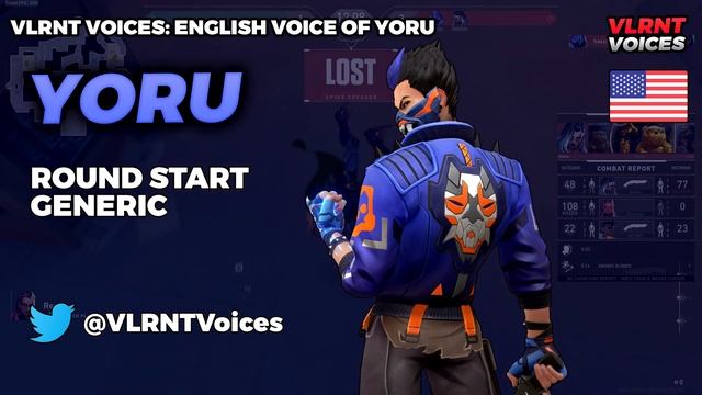 YORU English Voice - Voice Lines | VALORANT смотреть онлайн