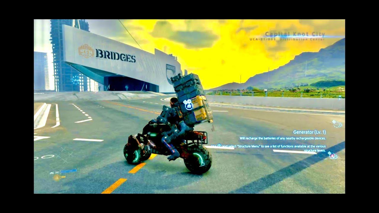 Death Stranding Gameplay #9 - We FINALLY GOT THE BIKE!! (PS4) смотреть онлайн