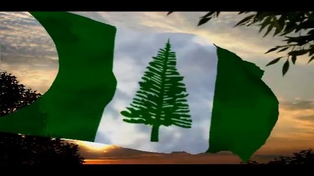 Norfolk Island anthem & flag & coat of arms accordion music played by Jan Oravec смотреть онлайн