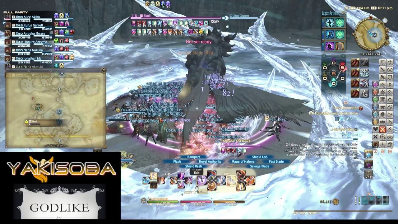 FFXIV 4.45 Eureka Pyros - Skoll Lv50 NM смотреть онлайн
