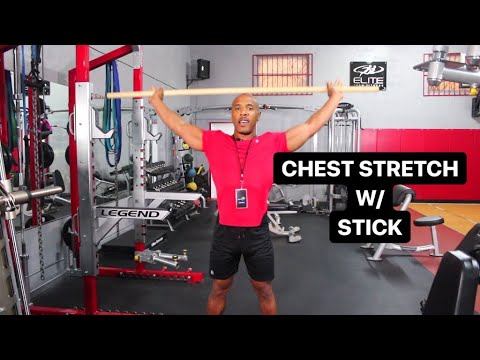 HOW TO DO CHEST STRETCH WITH STICK смотреть онлайн