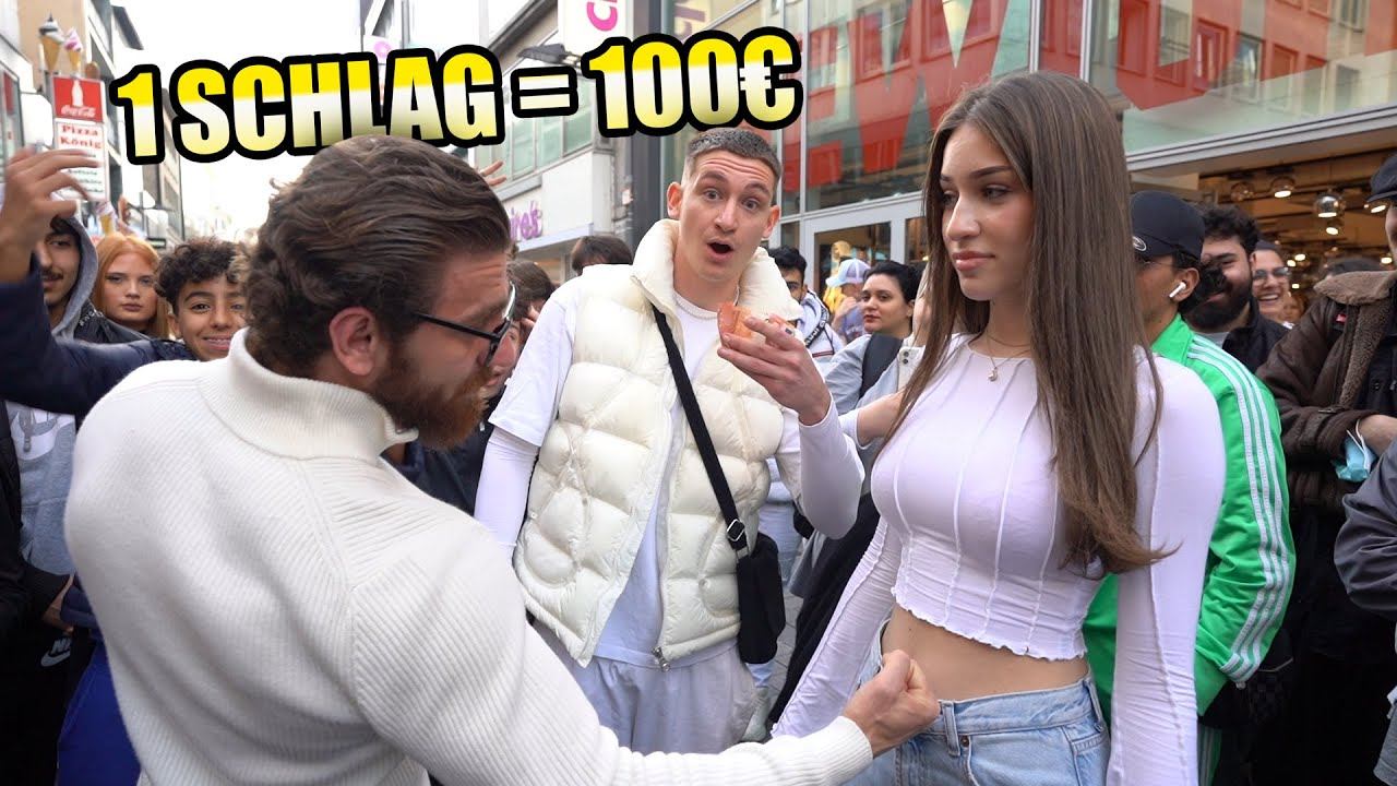 100€ für eine FAUST von @Zoisdking oder von MIR DOPPELT! | Streetcomedy | TomSprm смотреть онлайн