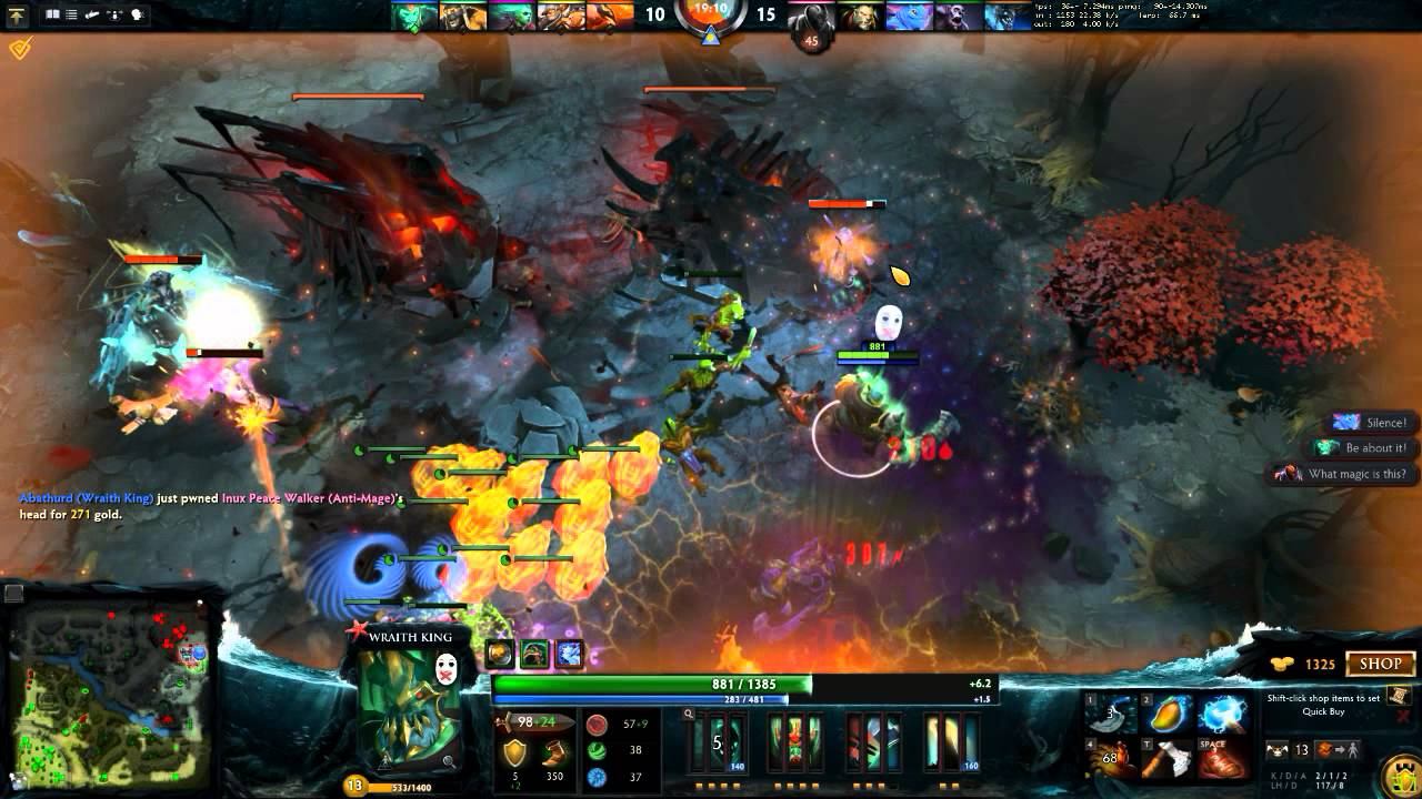 Dota 2 - 6.84 Wraith King | Push Strat смотреть онлайн