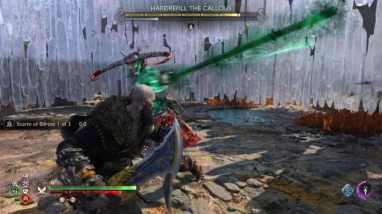 God Of War Ragnarok (NG+) - GMGoW NoDamage - Kratos Vs Svartalfheim Berserker - HardrefillTheCallou