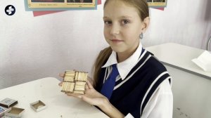 Урок технологии. Поделка из спичек