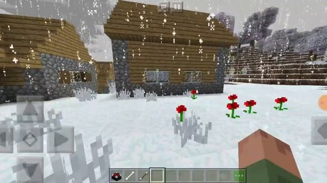 Зима в Minecraft PE смотреть онлайн