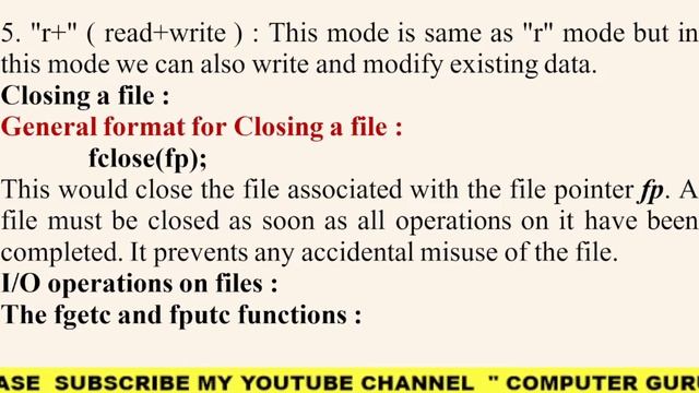 C Programming for all (Part-19) File Handling and Management in C by Computer Guru - Er. Sandeep смотреть онлайн