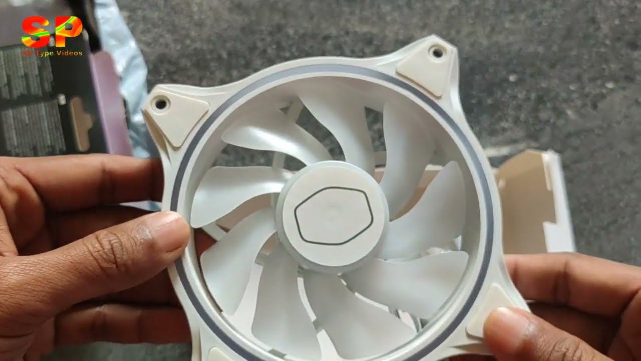 Cooler Master MF120 Halo White Edition ARGB-Dual Ring Addressable RGB Lighting Fan Unboxing смотреть онлайн