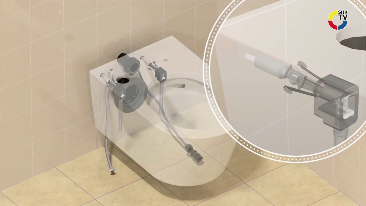 Toto: WASHLET RW/SW und WASHLET RXewater+/SXewater+ | SHK-TV Montage смотреть онлайн