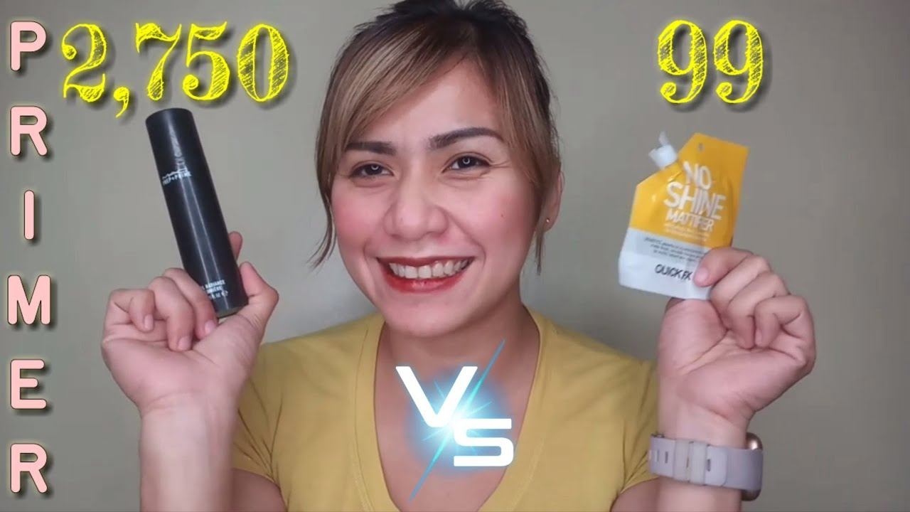 NATURAL RADIANCE VS NO SHINE QUICK FIX| PRIMER | NO HULAS MAKEUP смотреть онлайн