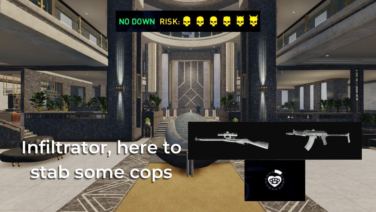 Payday 2 | Mountain Master DSND loud with bots | Infiltrator sniper смотреть онлайн