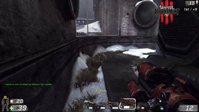 Unreal Tournament 3 (2007) | Deathmatch | DM-Turbine | FoxMod v0.9 AI Enhancement Mod смотреть онлайн