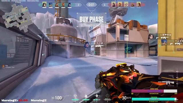 VALORANT - 5000 VP GIVEAWAY AT 3500 SUBS - !Discord смотреть онлайн
