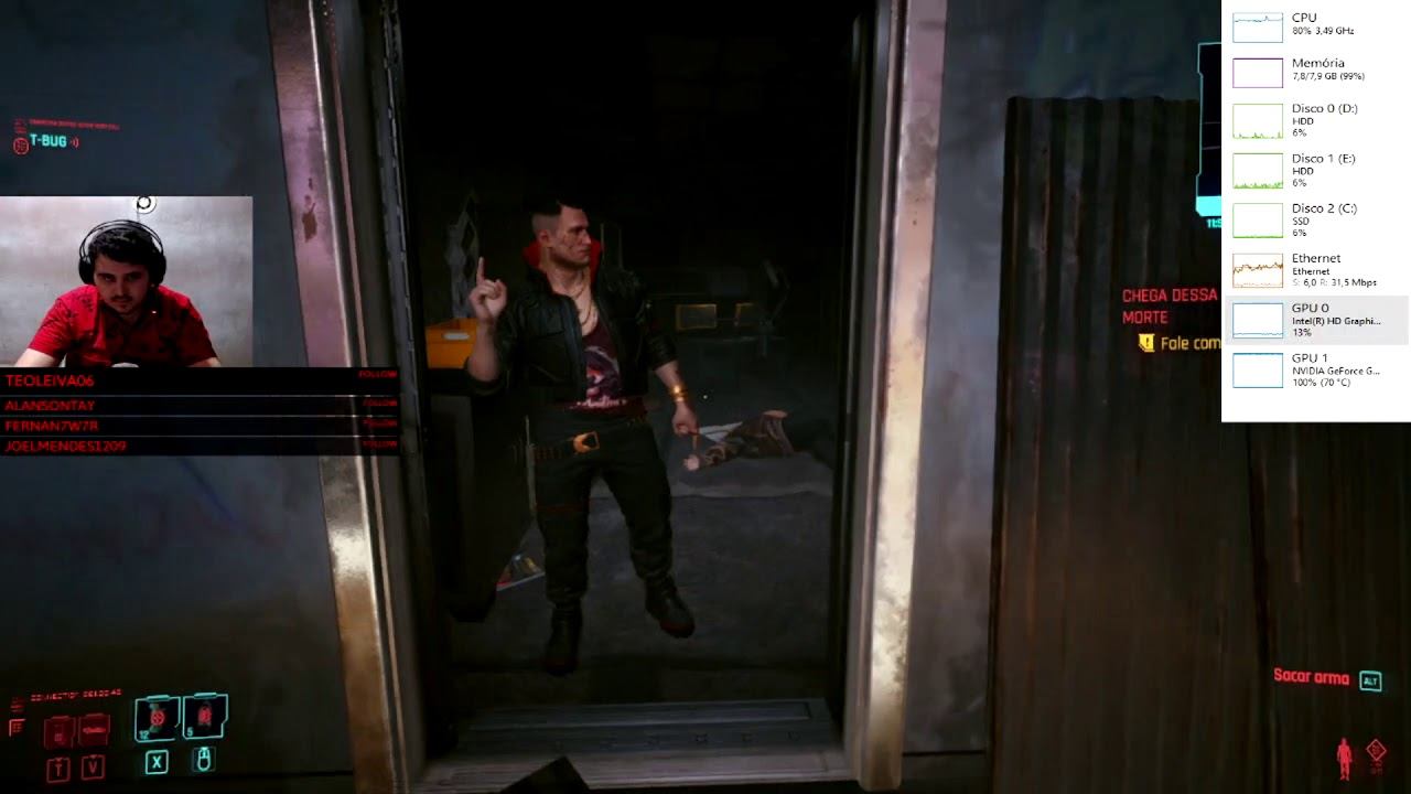 Cyberpunk 2077 no G4560 + 750 Ti Part 3 смотреть онлайн