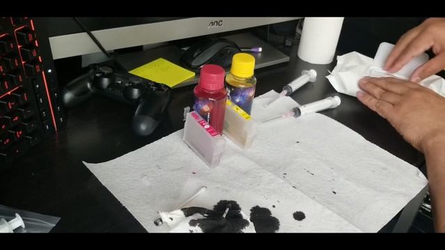 Cosmos Sublimation Ink Refill Cartridges on #epson Workforce WF-7720 (7710) смотреть онлайн