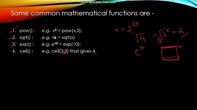 Mathematical Function in C || math.h Header File смотреть онлайн