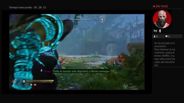 Transmisión de PS4 GOD OF WAR RAGNAROK VANAHEIM CAMPAMENTO DW FREYR смотреть онлайн