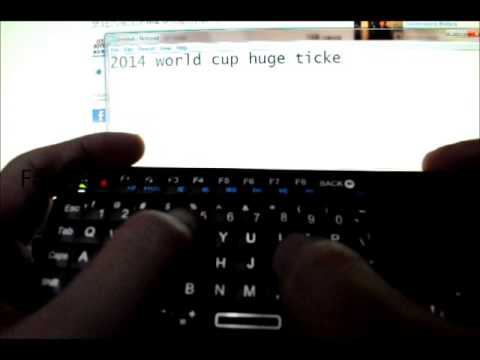 Riitek Rii I6 mini keyboard, touchpad, backlit, learning remote (wireless 2.4Ghz) смотреть онлайн