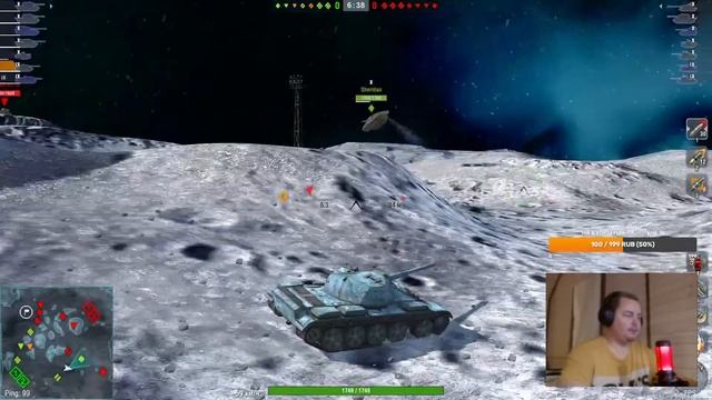 Гоняем на VK 168.01 (P) в Режиме "Гравитация" ! Стрим Tanks Blitz. смотреть онлайн