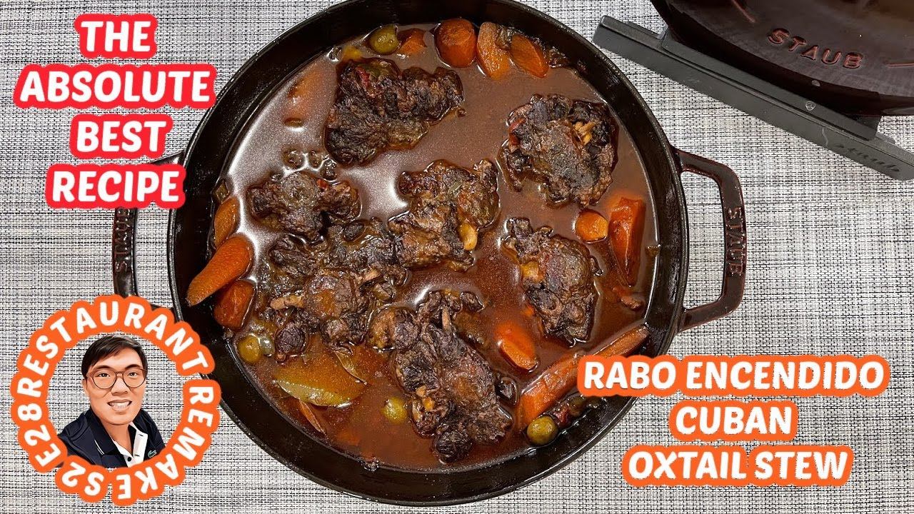 Rabo Encendido | Cuban Oxtail Stew | Easy Delicious | STAUB Chistera | Restaurant Remake S2 E28 смотреть онлайн
