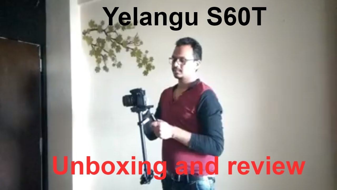 Yelangu S60T DSLR Camera Stabilizer For Videography