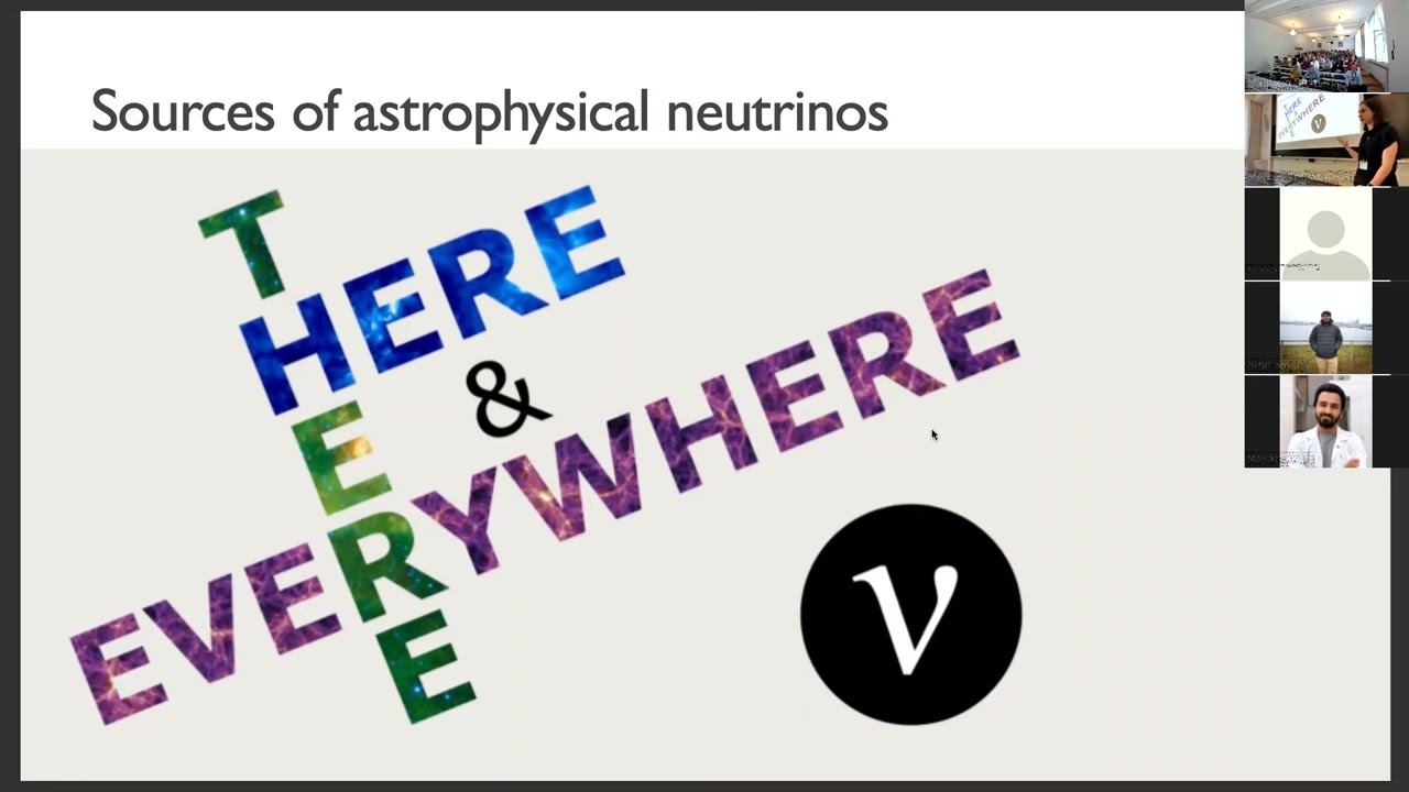 Neutrino astrophysics & astronomy (Foteini Oikonomou) - Lecture 1/3 смотреть онлайн