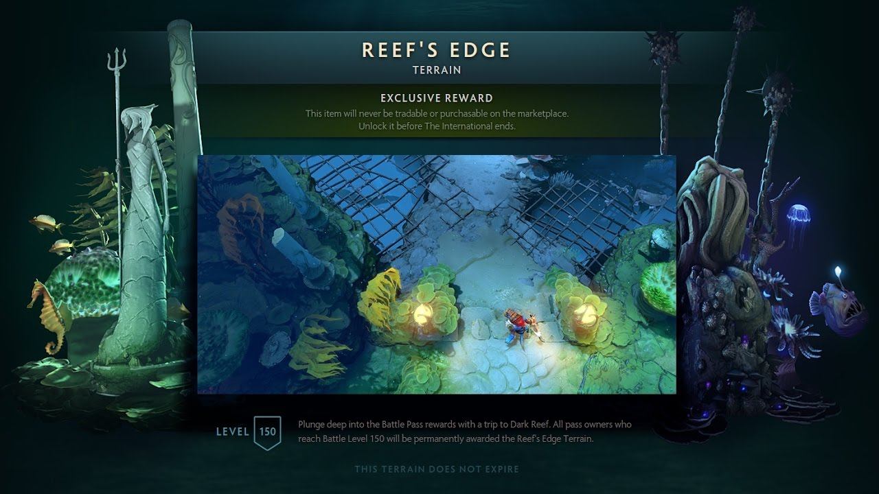 Dota 2 Test Reef's Edge in 4k смотреть онлайн