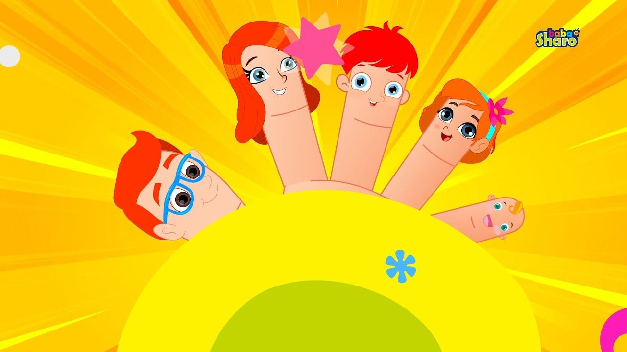 Daddy Finger | Mummy Finger | BabaSharo TV - Kids Songs смотреть онлайн