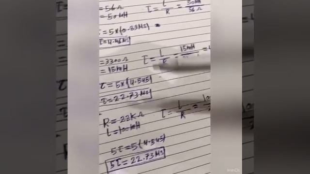 RL time constant смотреть онлайн