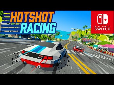 Hotshot Racing Nintendo Switch Gameplay смотреть онлайн