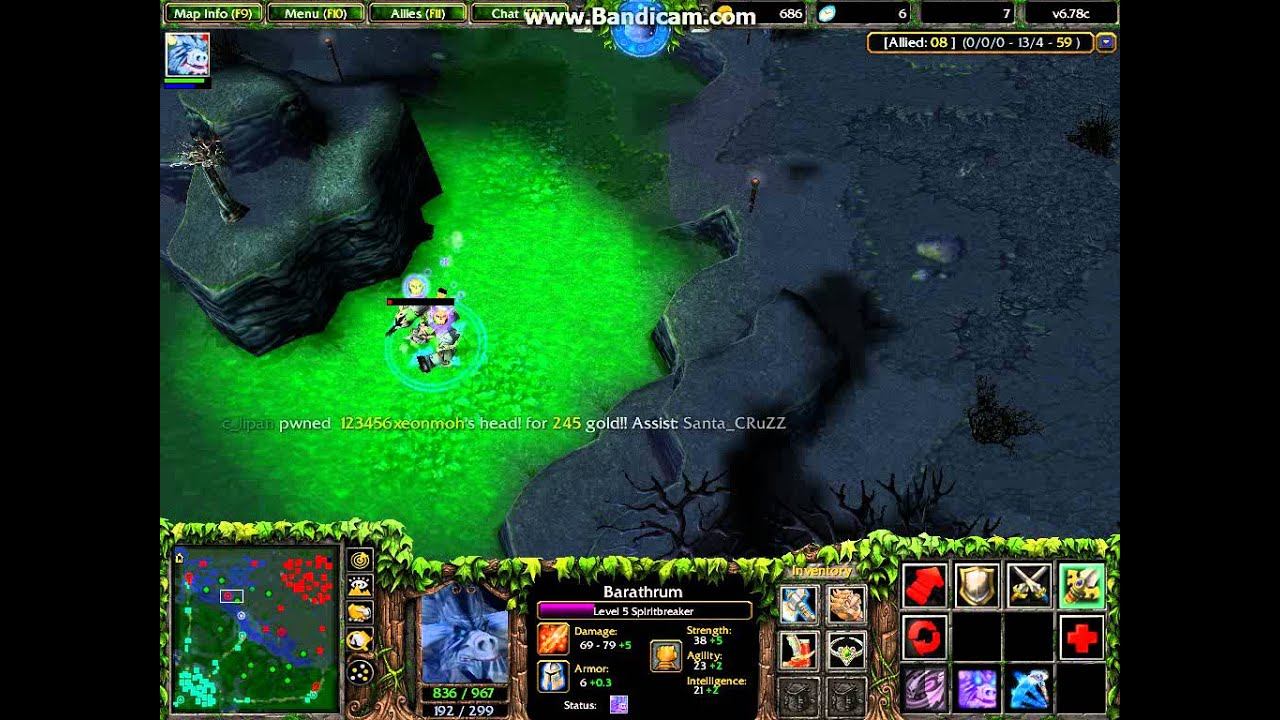 DotA- Bara Luckiest Charge Evar смотреть онлайн