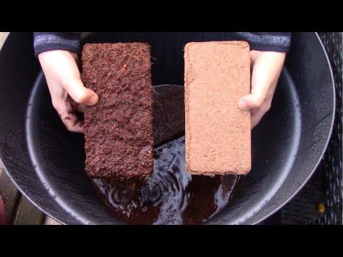 La fibre de Coco, excellent substrat pour vos plantes - Coconut fiber (Coir) смотреть онлайн