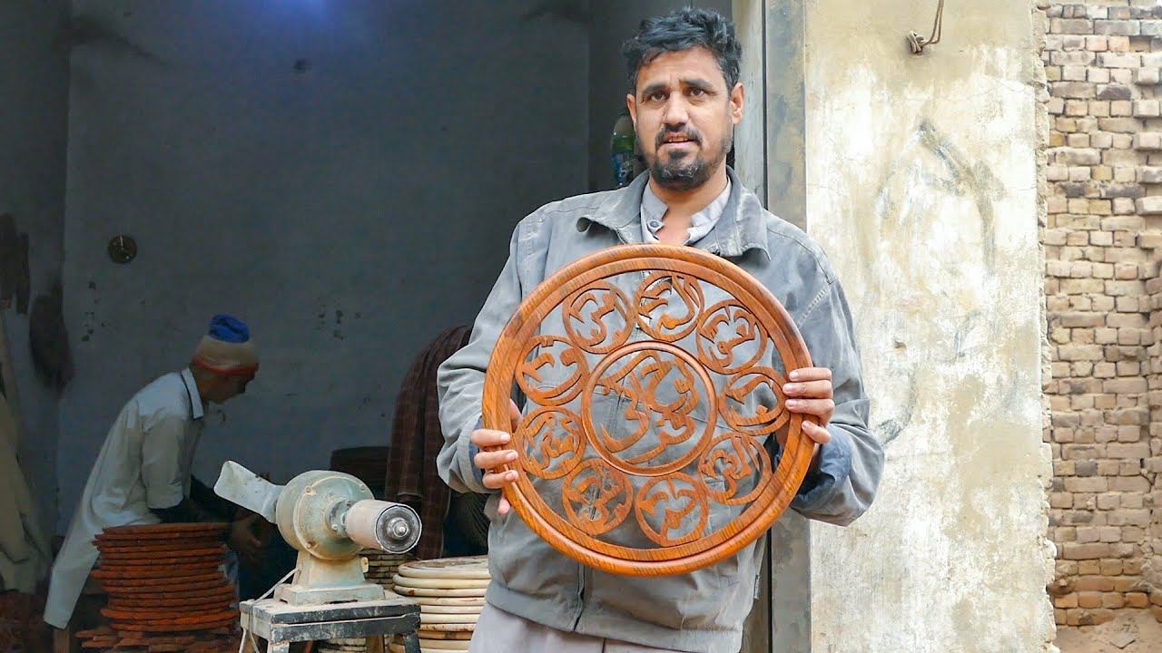 Crafting an Arabic Calligraphy Wall Art Canvas (حُرُوف الْمُقَطَّعَات) смотреть онлайн