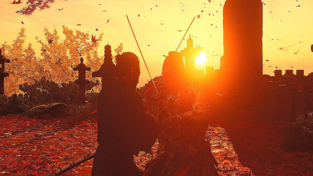 GHOST OF TSUSHIMA - Ending & Final Boss Duel Fight (No Damage, Hard Mode) 4K HDR смотреть онлайн
