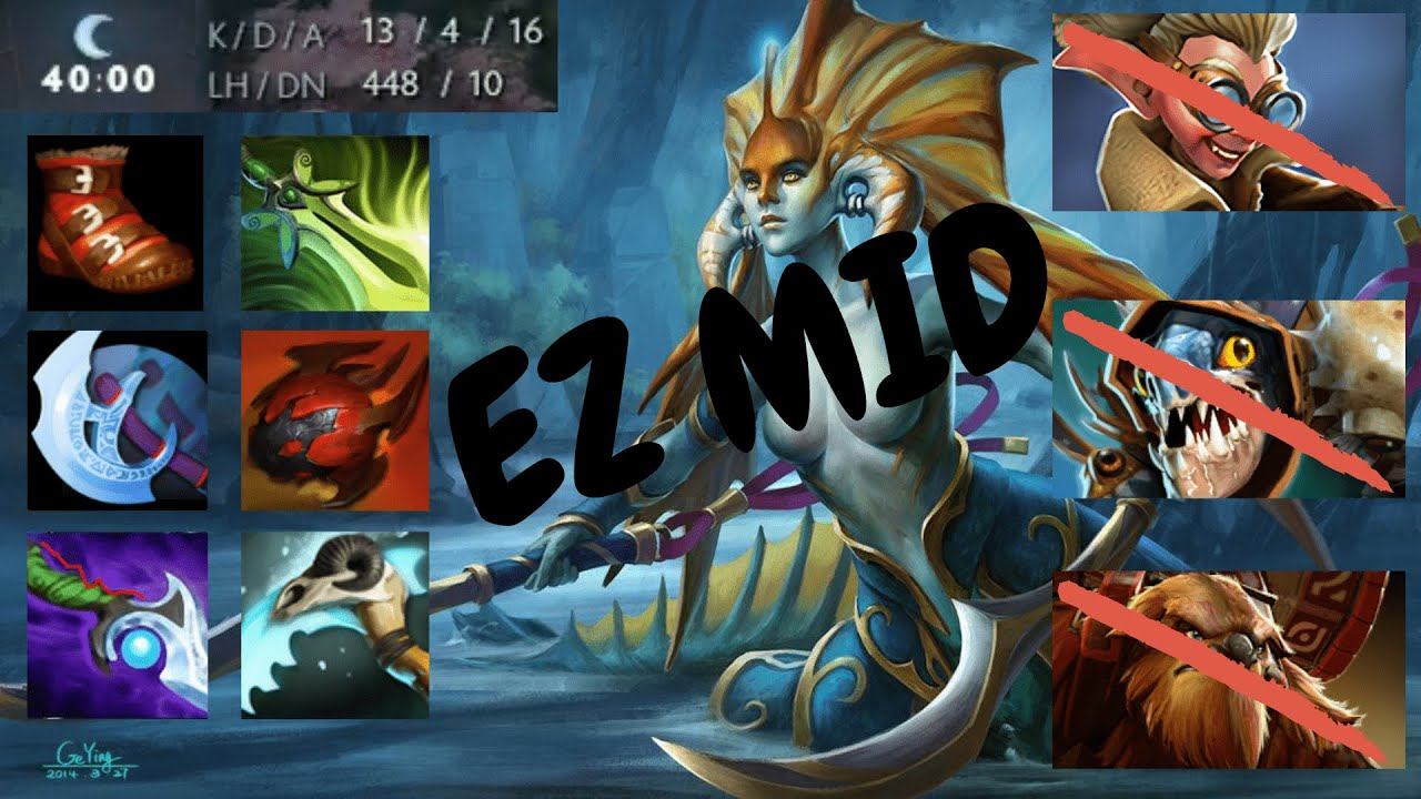 Dota 2 - Naga Siren Mid Pos VS EarthShaker ft Snapfire ft Slark ! No chance for Enemy Combo смотреть онлайн