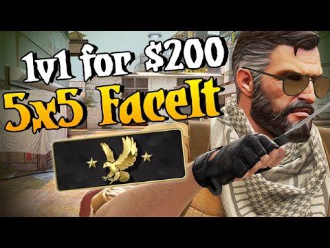 CS:GO 1v1 for $200 and FaceIt with S4 Charlie Micke Handsken смотреть онлайн
