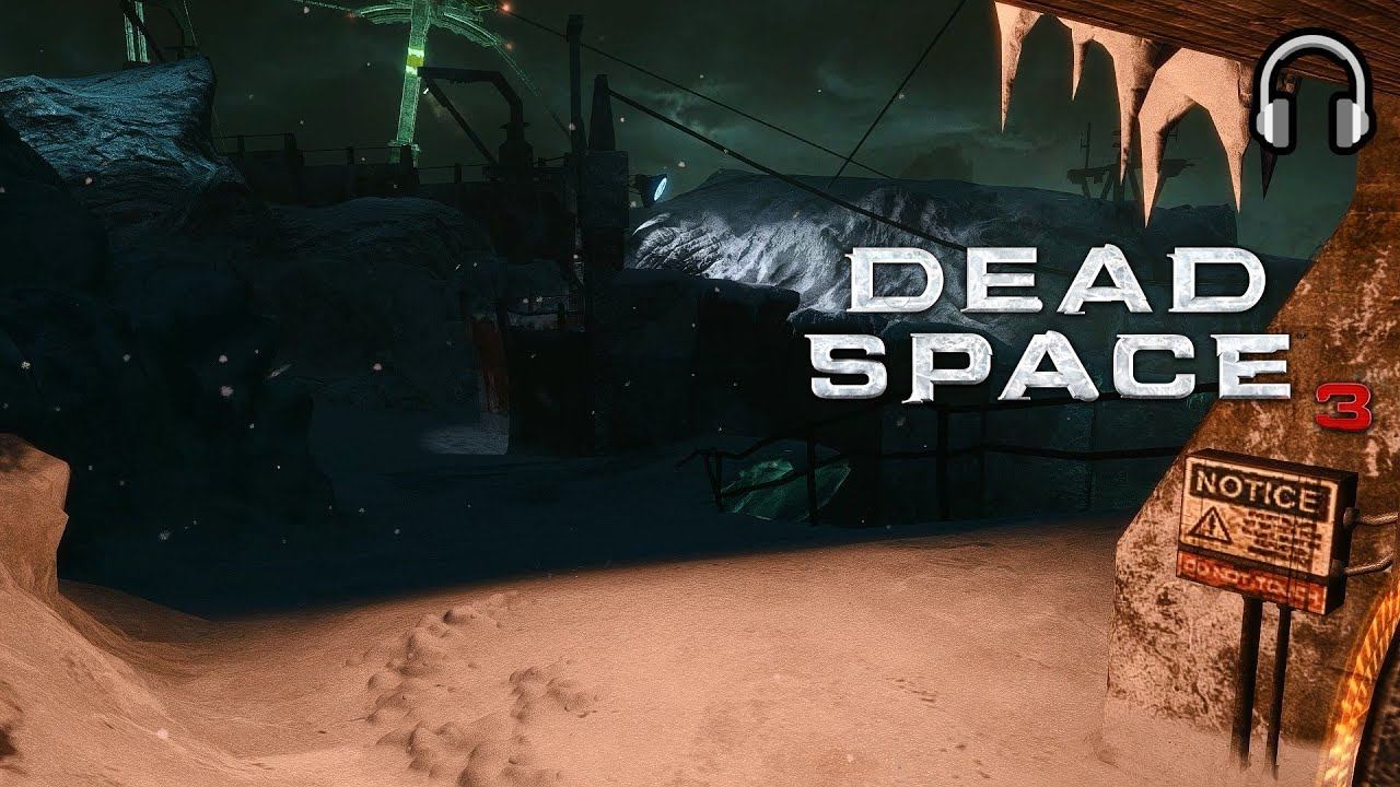 Dead Space 3 - Tau Volantis, To the Department of Biology, Blizzard, Snow | 1 Hour of Ambience смотреть онлайн