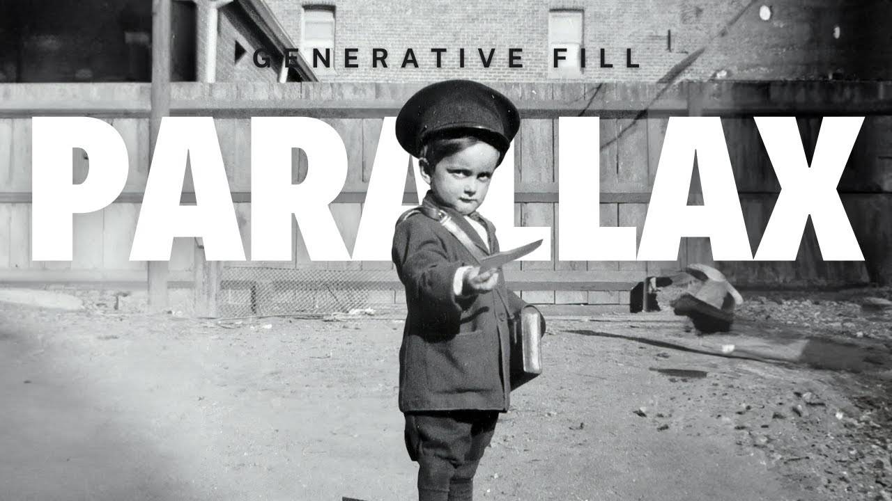 Как использовать генеративную заливку Photoshop для параллакса смотреть онлайн