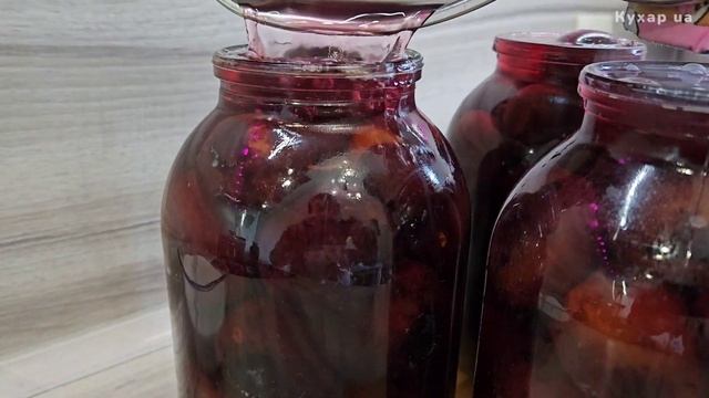 Консервуємо СЛИВИ БЕЗ СТЕРИЛІЗАЦІЇ. смотреть онлайн