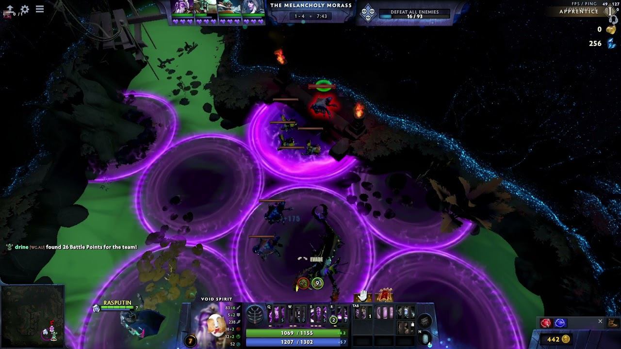 DOTA 2 - Aghanim's Labyrinth 2021 : Apprentice Void Spirit Build, Gameplay Until Beast's Lair (3-5) смотреть онлайн