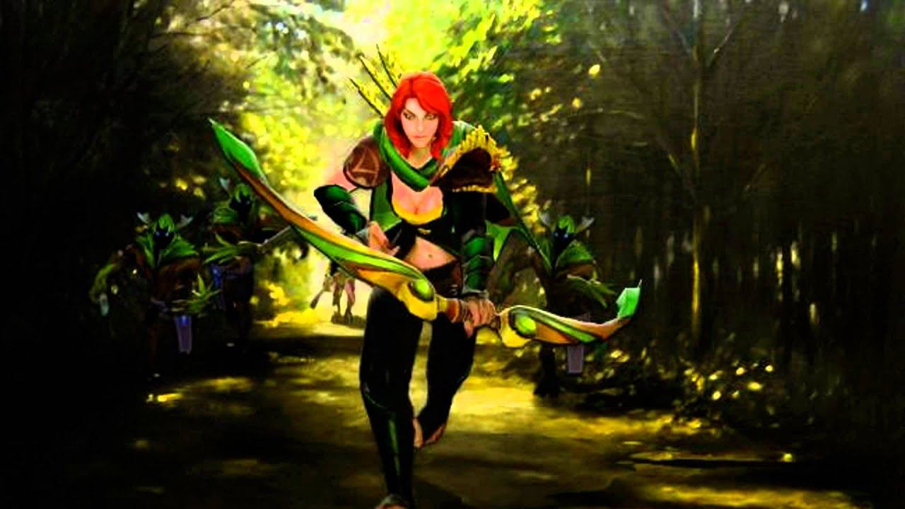 Dota 2 Sounds Windrunner Voice смотреть онлайн