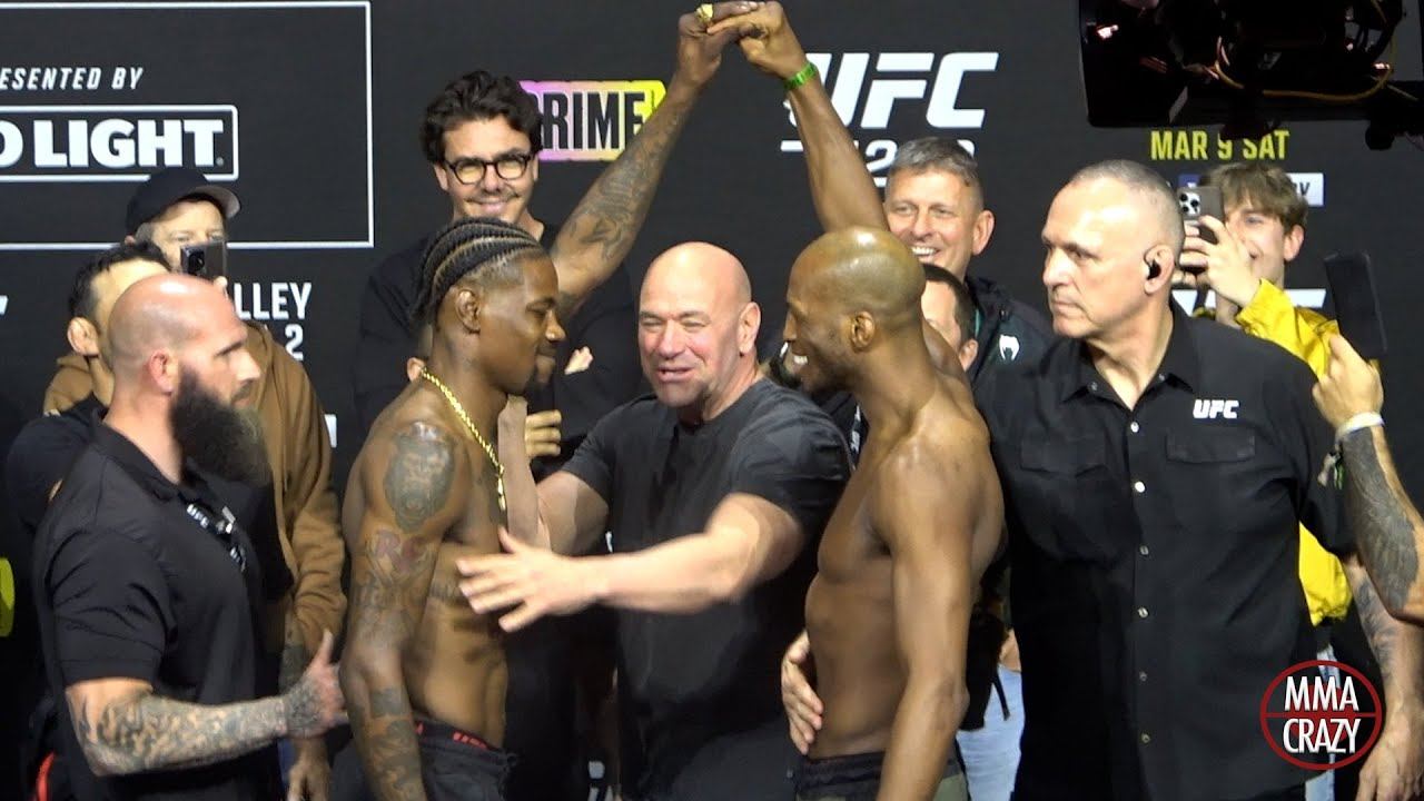 UFC 299: Kevin Holland vs. Michael Venom Page Weigh in Face Off смотреть онлайн